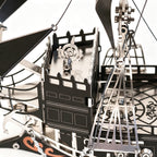 Barco Pirata Mecánico Metal 3D