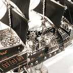 Barco Pirata Mecánico Metal 3D
