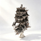Barco Pirata Mecánico Metal 3D