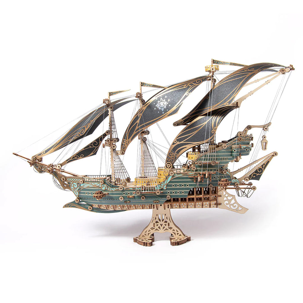 Barco Pirata Madera 3D