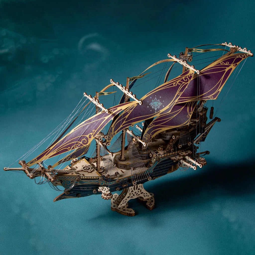 Barco Pirata Madera 3D
