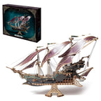 Barco Pirata Madera 3D