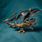 Barco Pirata Madera 3D
