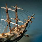 Barco Pirata Madera 3D