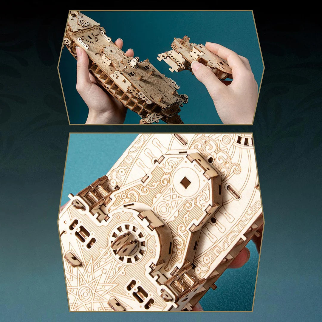 Barco Pirata Madera 3D