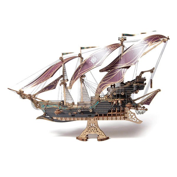 Barco Pirata Madera 3D