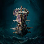 Barco Pirata Madera 3D