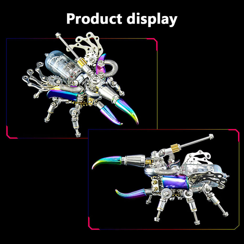 Insecto Punk Metal 3D