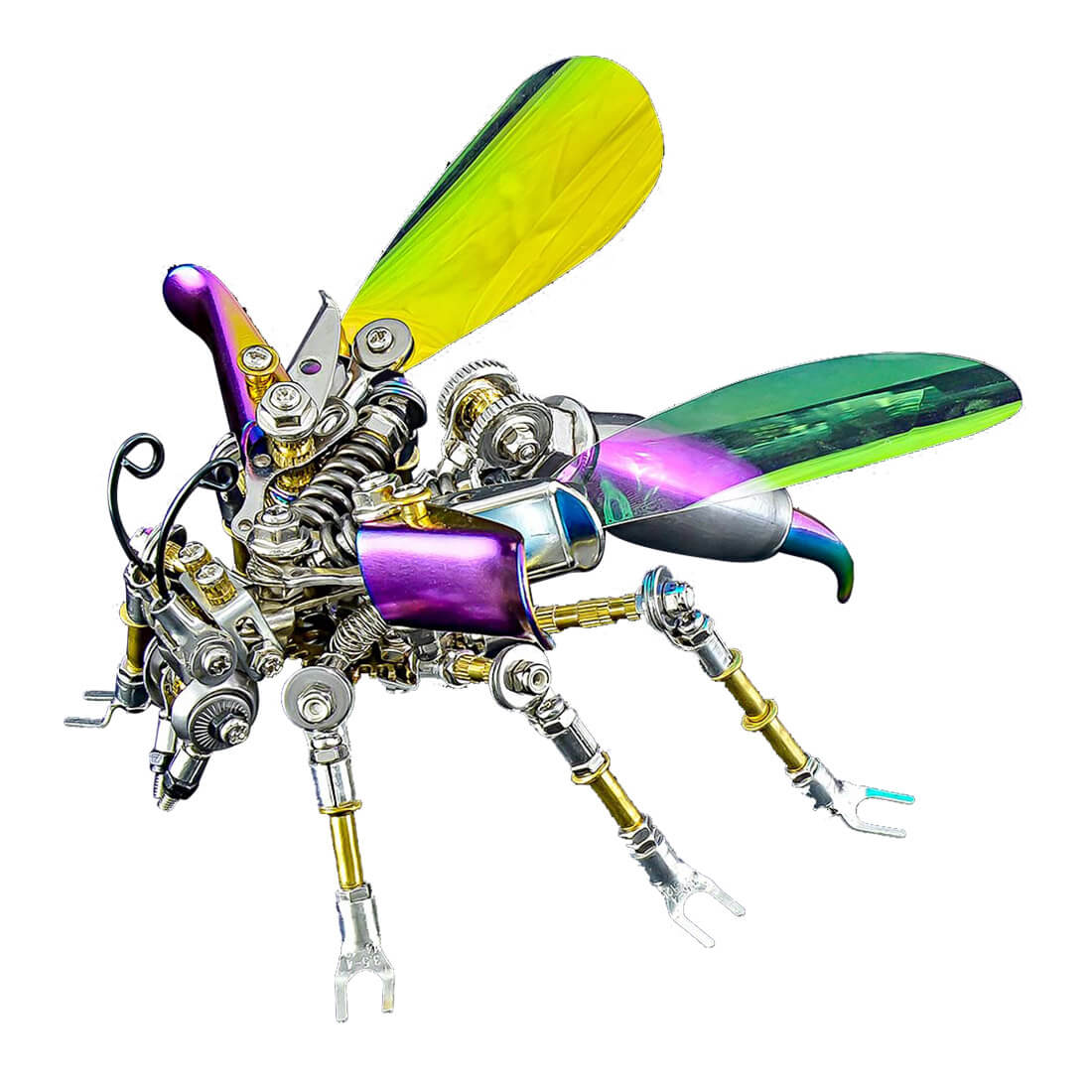 Insecto Punk Metal 3D