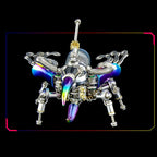 Insecto Punk Metal 3D