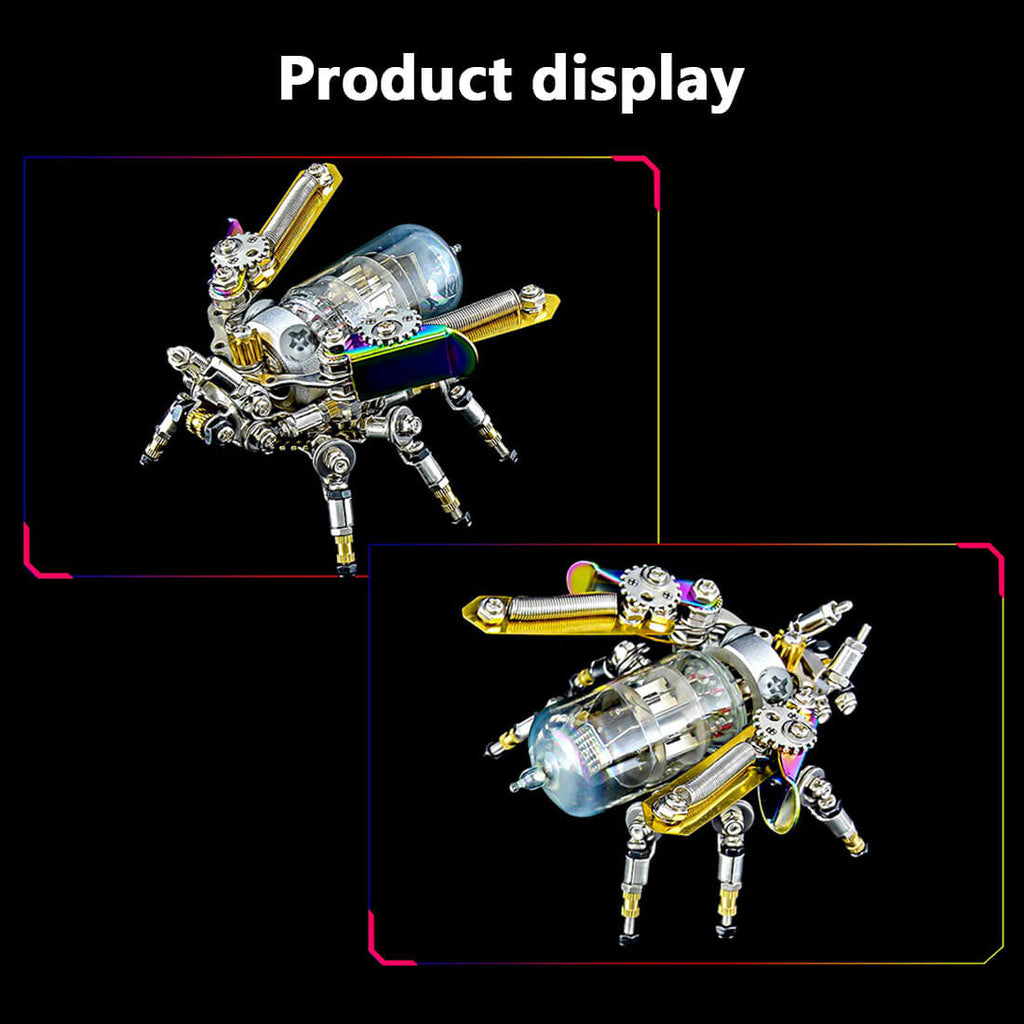 Insecto Punk Metal 3D