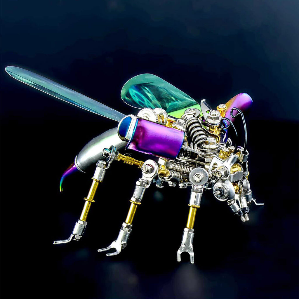 Insecto Punk Metal 3D