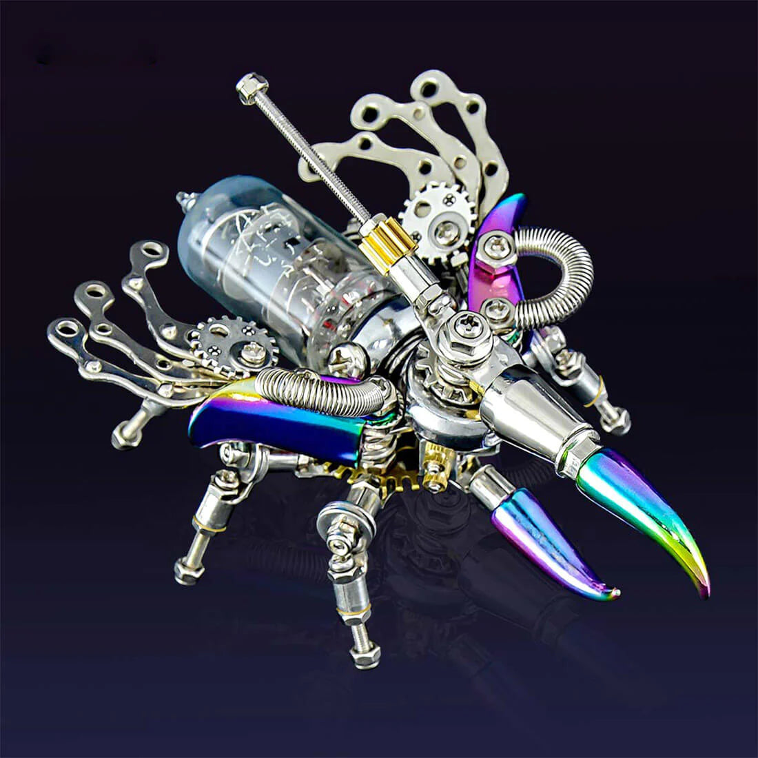 Insecto Punk Metal 3D