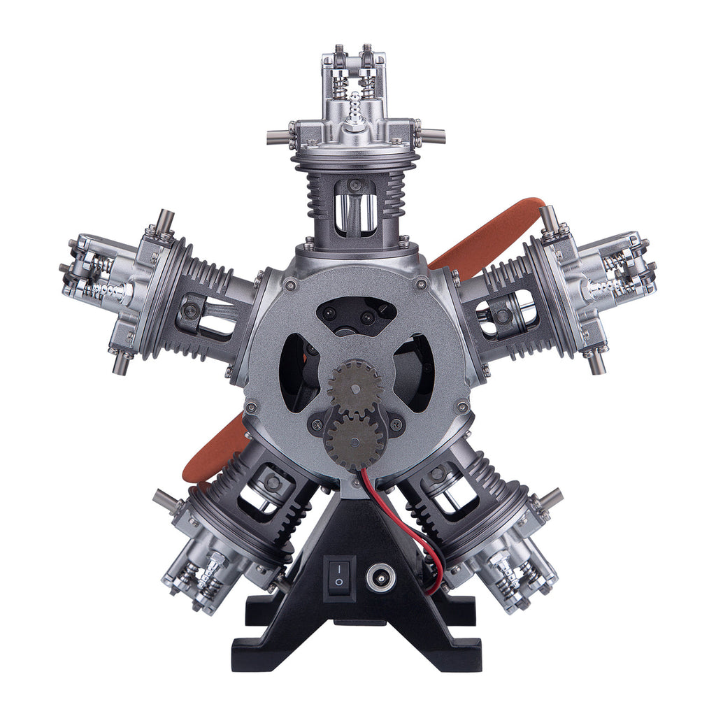 Motor Radial Metal Escala 1/6 250 piezas