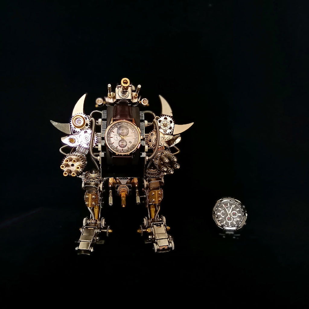 Soporte Reloj Robot Mecha Metal 3D