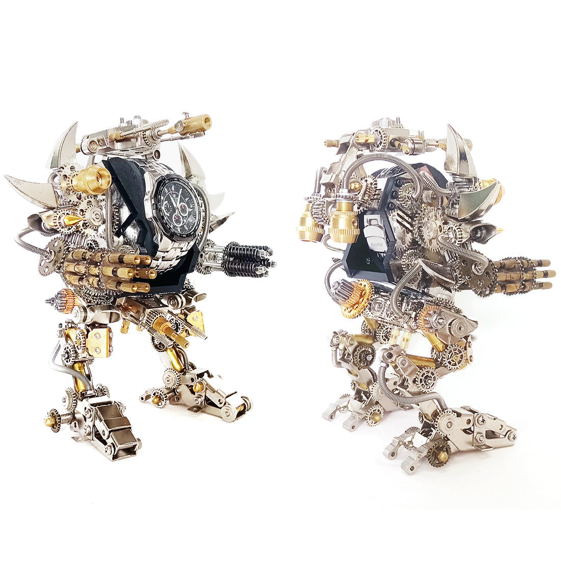 Soporte Reloj Robot Mecha Metal 3D