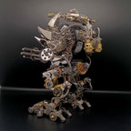 Soporte Reloj Robot Mecha Metal 3D