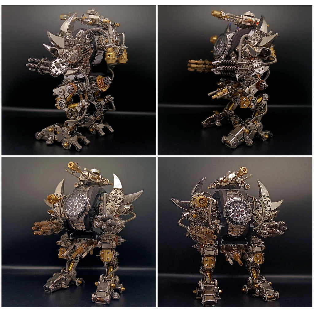 Soporte Reloj Robot Mecha Metal 3D