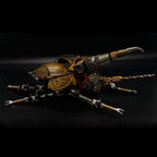 Escarabajo de Guerra Steampunk Metal 3D con Luz
