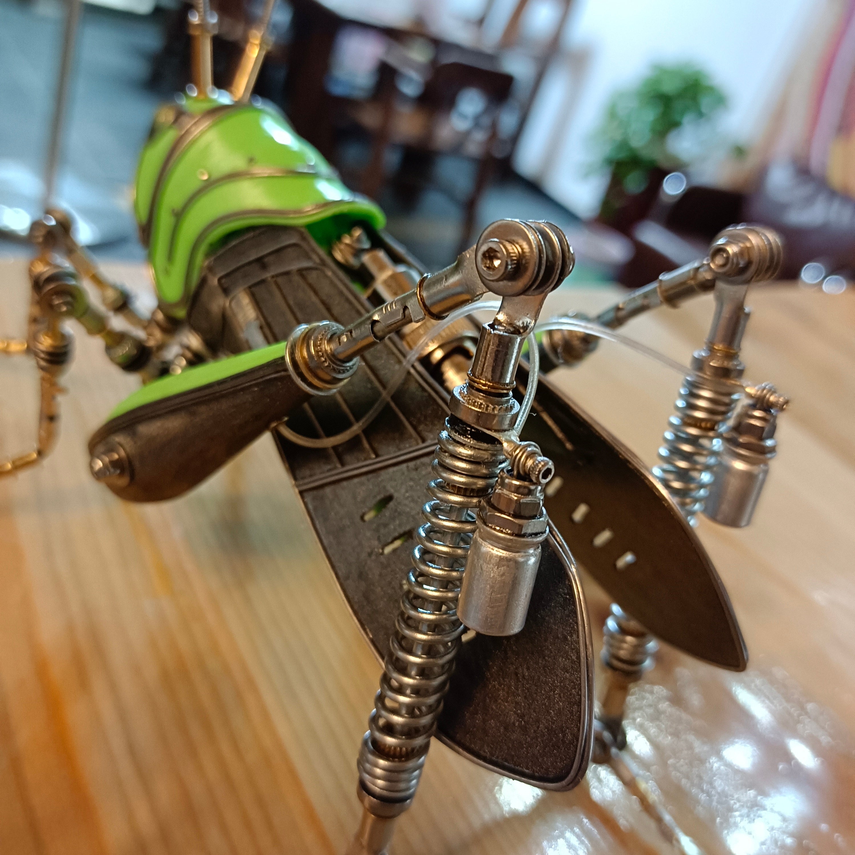 Langosta Steampunk Metal 3D