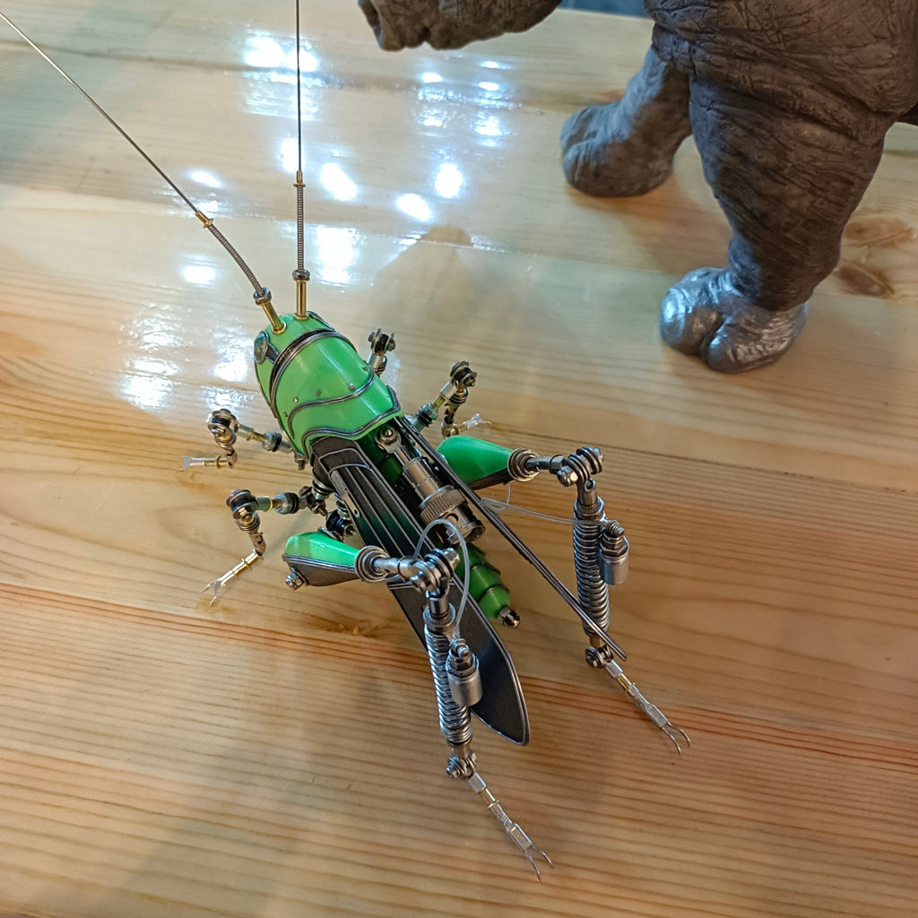 Langosta Steampunk Metal 3D