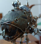 Dunkleosteus Mecánico Steampunk Metal 3D