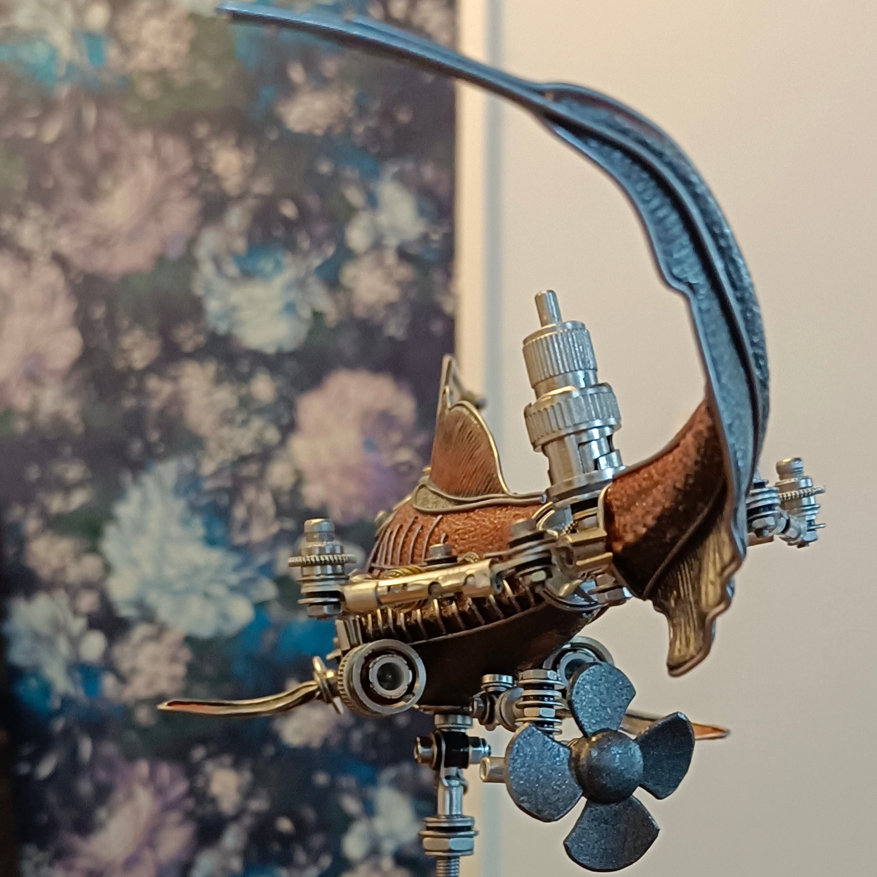 Dunkleosteus Mecánico Steampunk Metal 3D