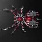 Sistema de Armas Araña Mecánica Metal 3D