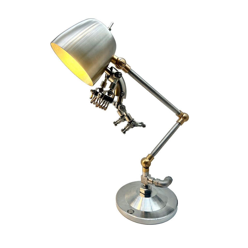 Lámpara Robot Steampunk Metal No.1 Enchufe EU