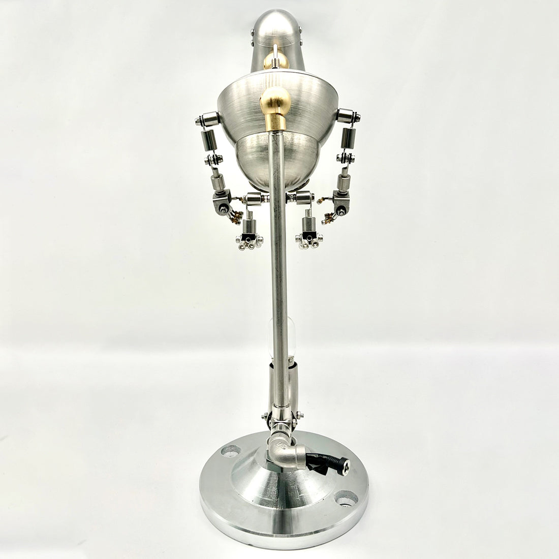 Lámpara Robot Steampunk Metal No.3 Enchufe EU