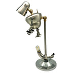 Lámpara Robot Steampunk Metal No.3 Enchufe US