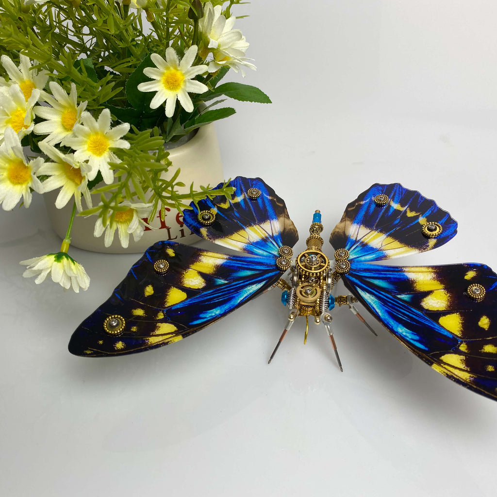 Mariposa Diosa de la Luz Steampunk Metal 3D 200 piezas