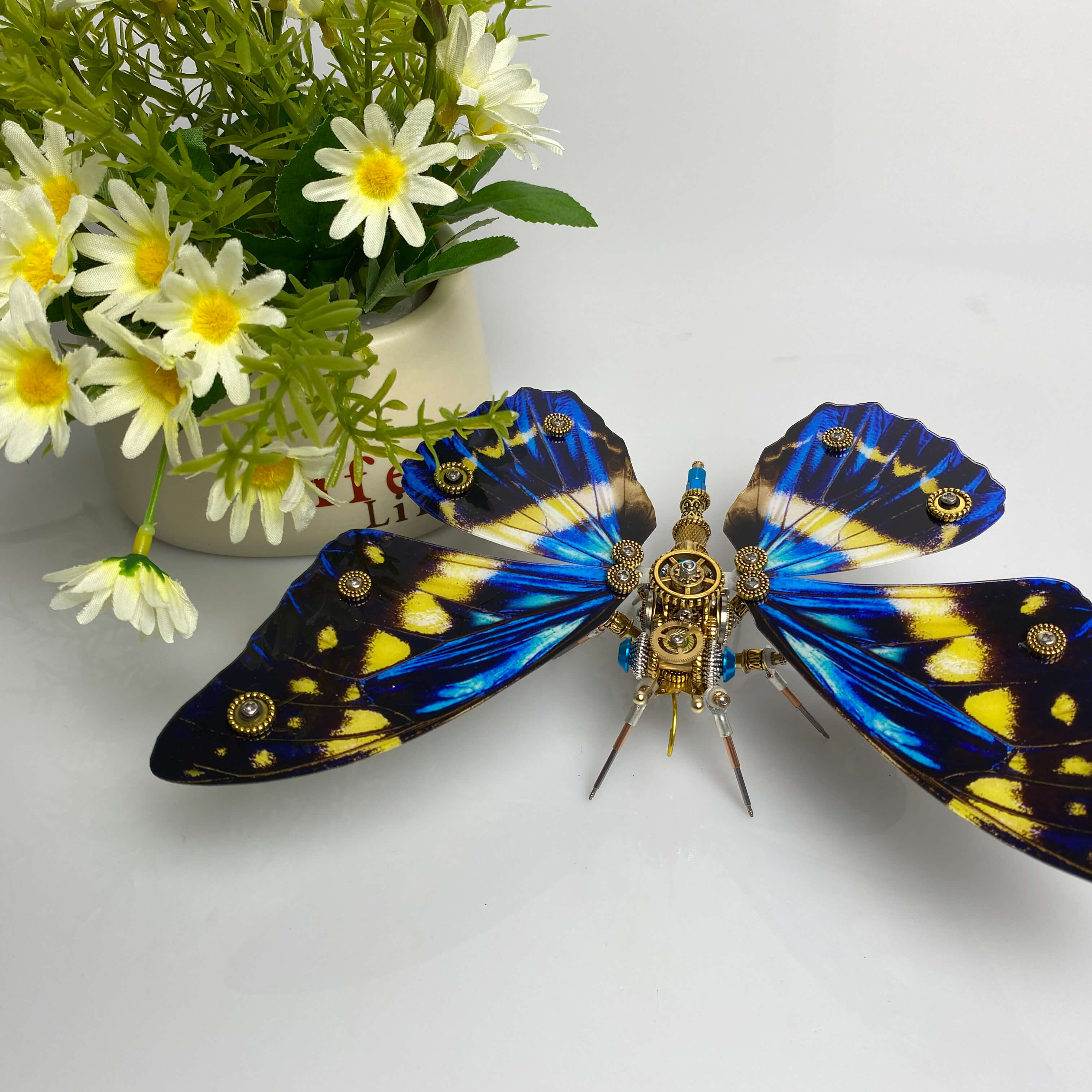 Mariposa Diosa de la Luz Steampunk Metal 3D 200 piezas