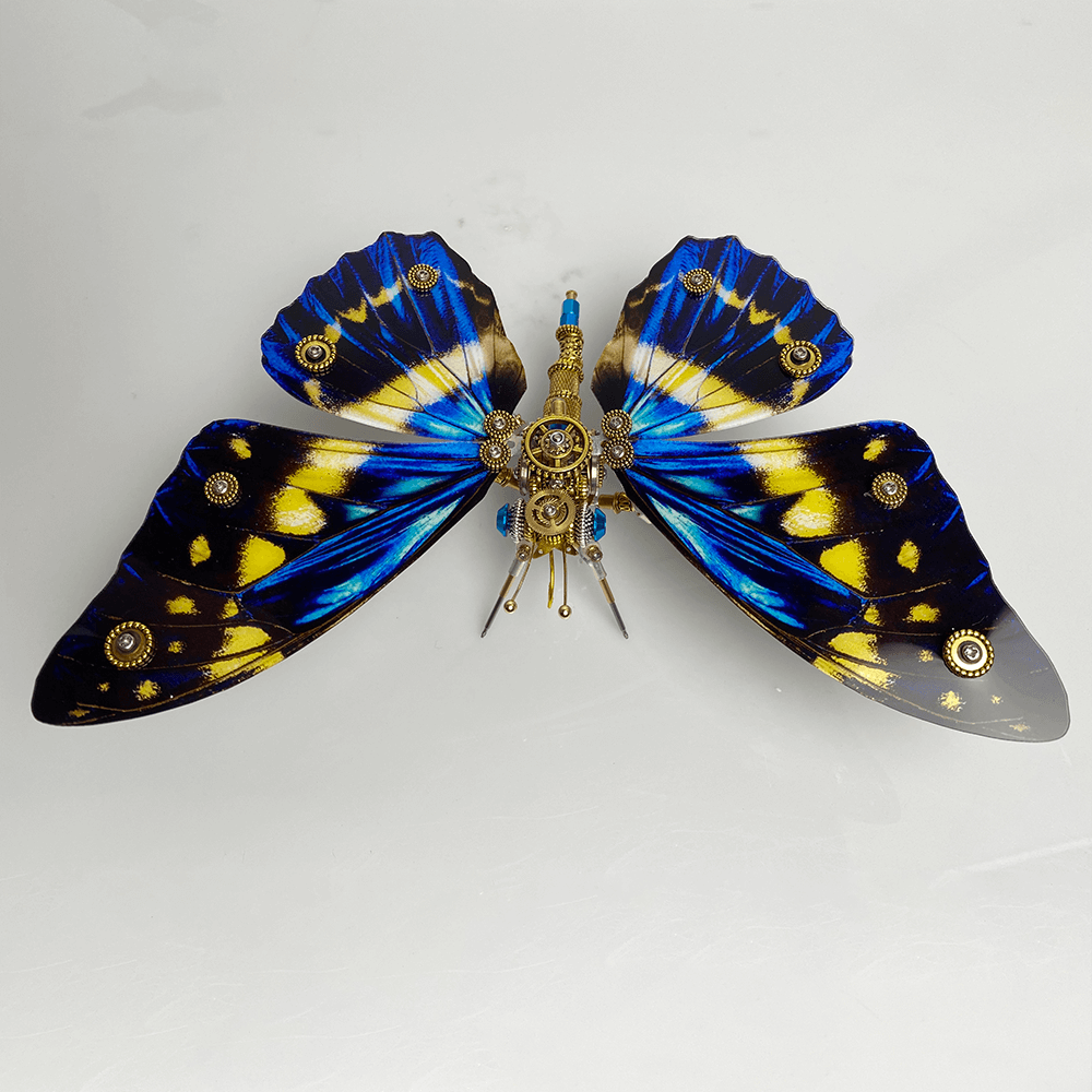 Mariposa Diosa de la Luz Steampunk Metal 3D 200 piezas