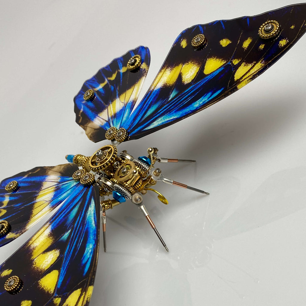Mariposa Diosa de la Luz Steampunk Metal 3D 200 piezas