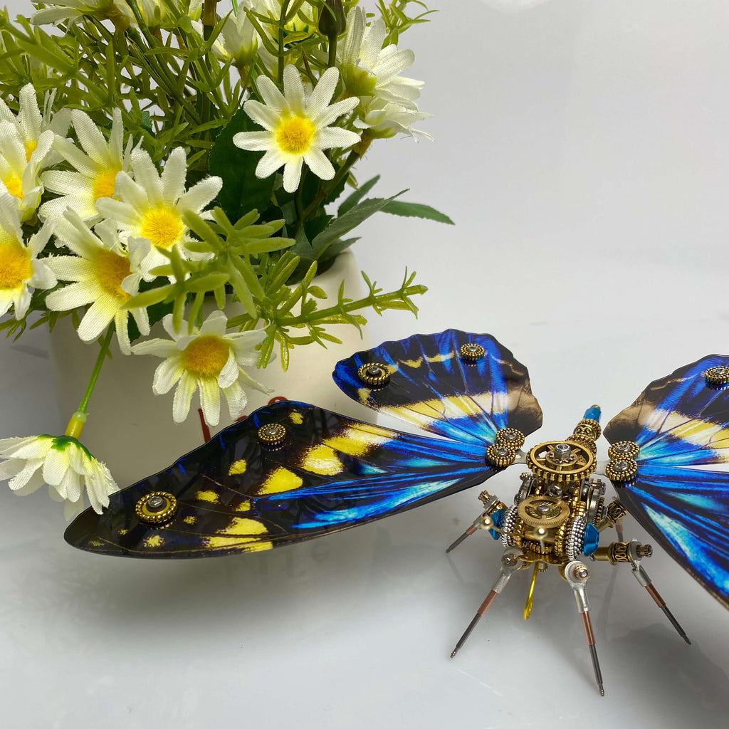 Mariposa Diosa de la Luz Steampunk Metal 3D 200 piezas