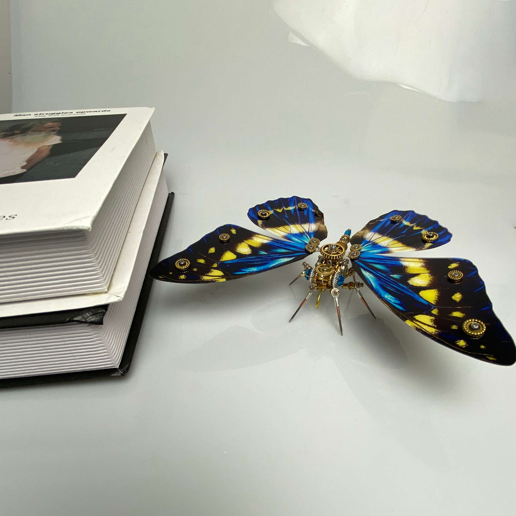 Mariposa Diosa de la Luz Steampunk Metal 3D 200 piezas