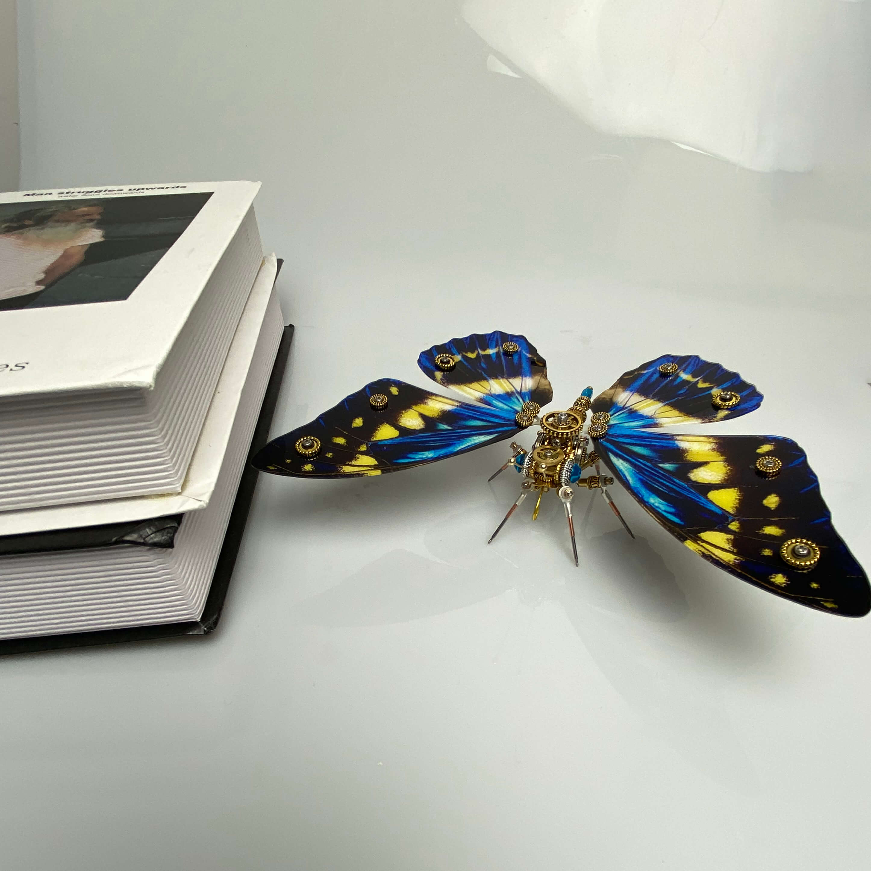 Mariposa Diosa de la Luz Steampunk Metal 3D 200 piezas