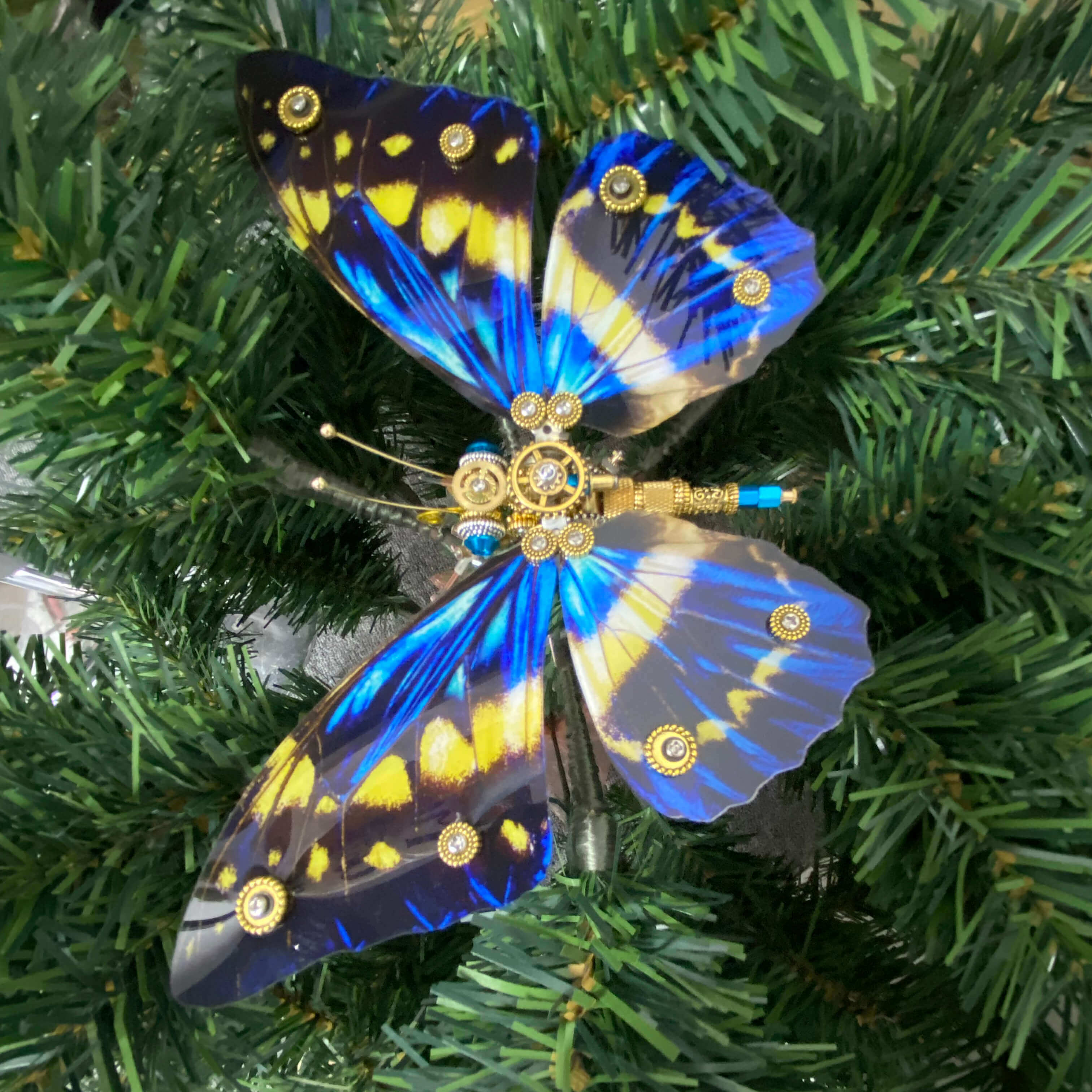 Mariposa Diosa de la Luz Steampunk Metal 3D 200 piezas