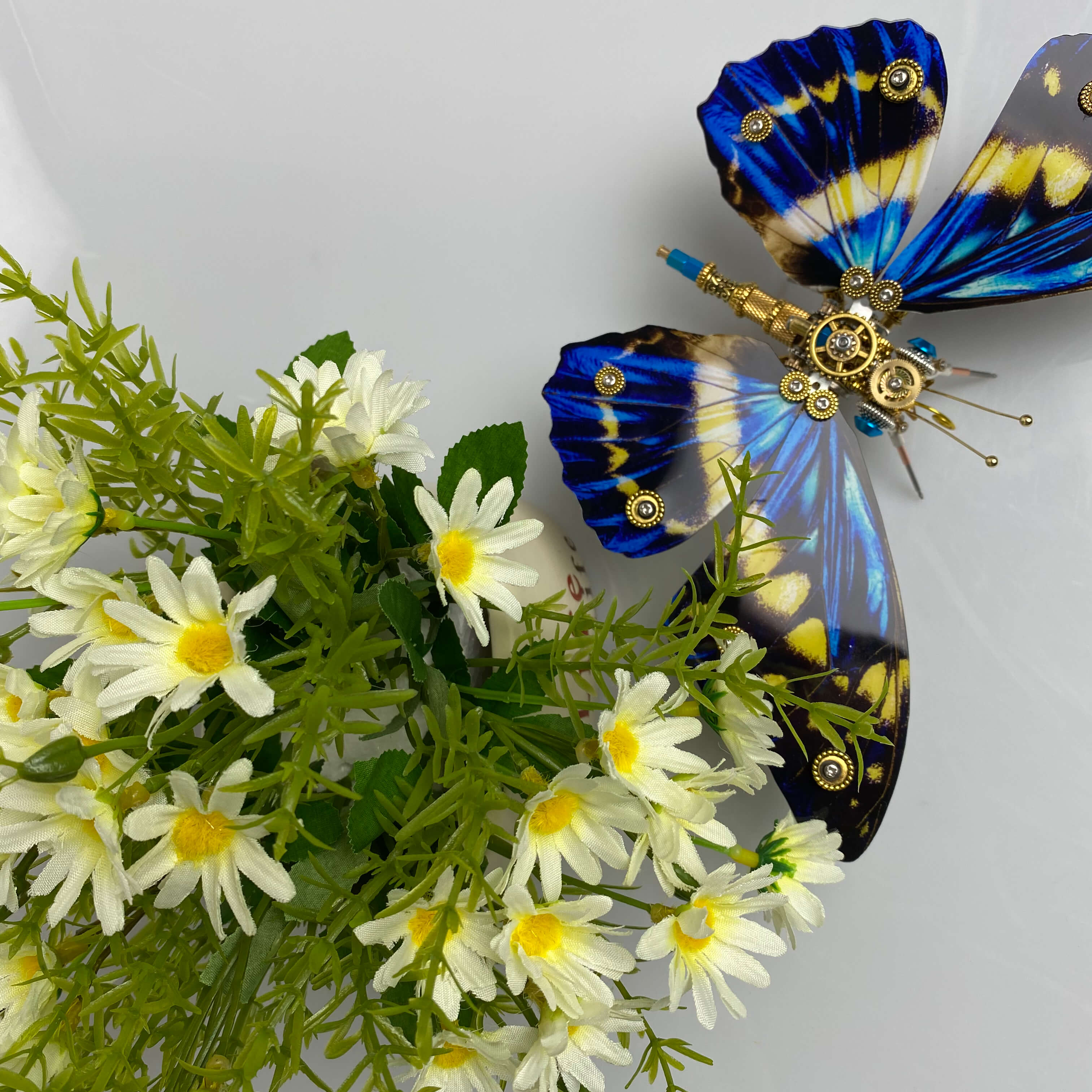 Mariposa Diosa de la Luz Steampunk Metal 3D 200 piezas