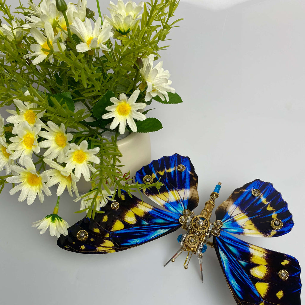 Mariposa Diosa de la Luz Steampunk Metal 3D 200 piezas