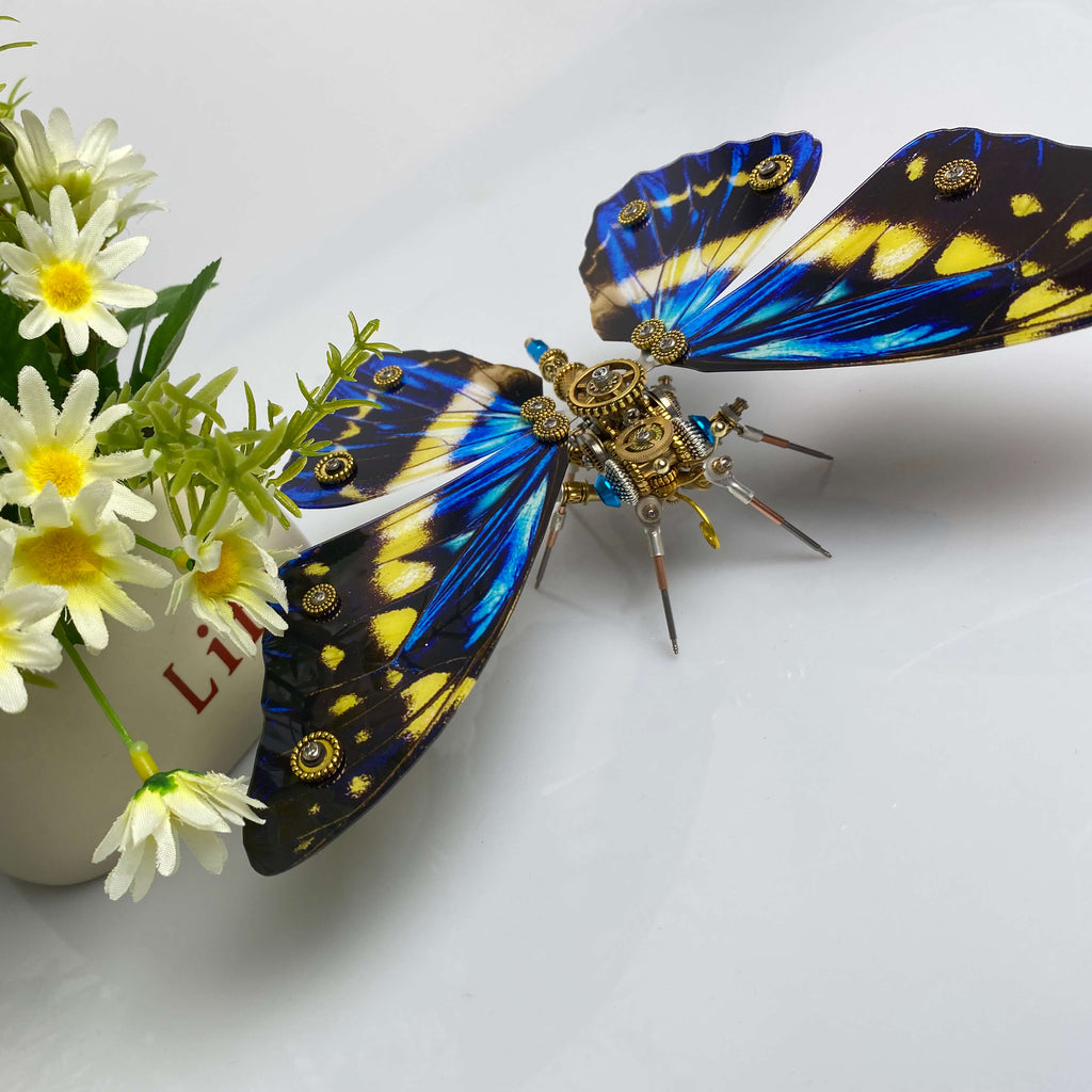 Mariposa Diosa de la Luz Steampunk Metal 3D 200 piezas