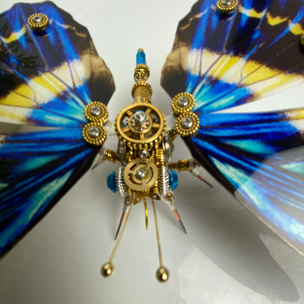 Mariposa Diosa de la Luz Steampunk Metal 3D 200 piezas