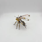 Avispa Steampunk Metal 3D