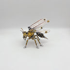 Avispa Steampunk Metal 3D
