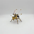 Avispa Steampunk Metal 3D