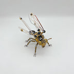Avispa Steampunk Metal 3D
