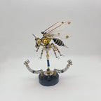Avispa Steampunk Metal 3D