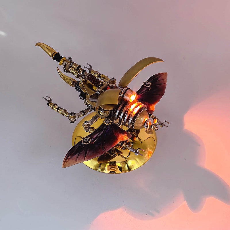 Escarabajo Steampunk Metal 3D 350 piezas