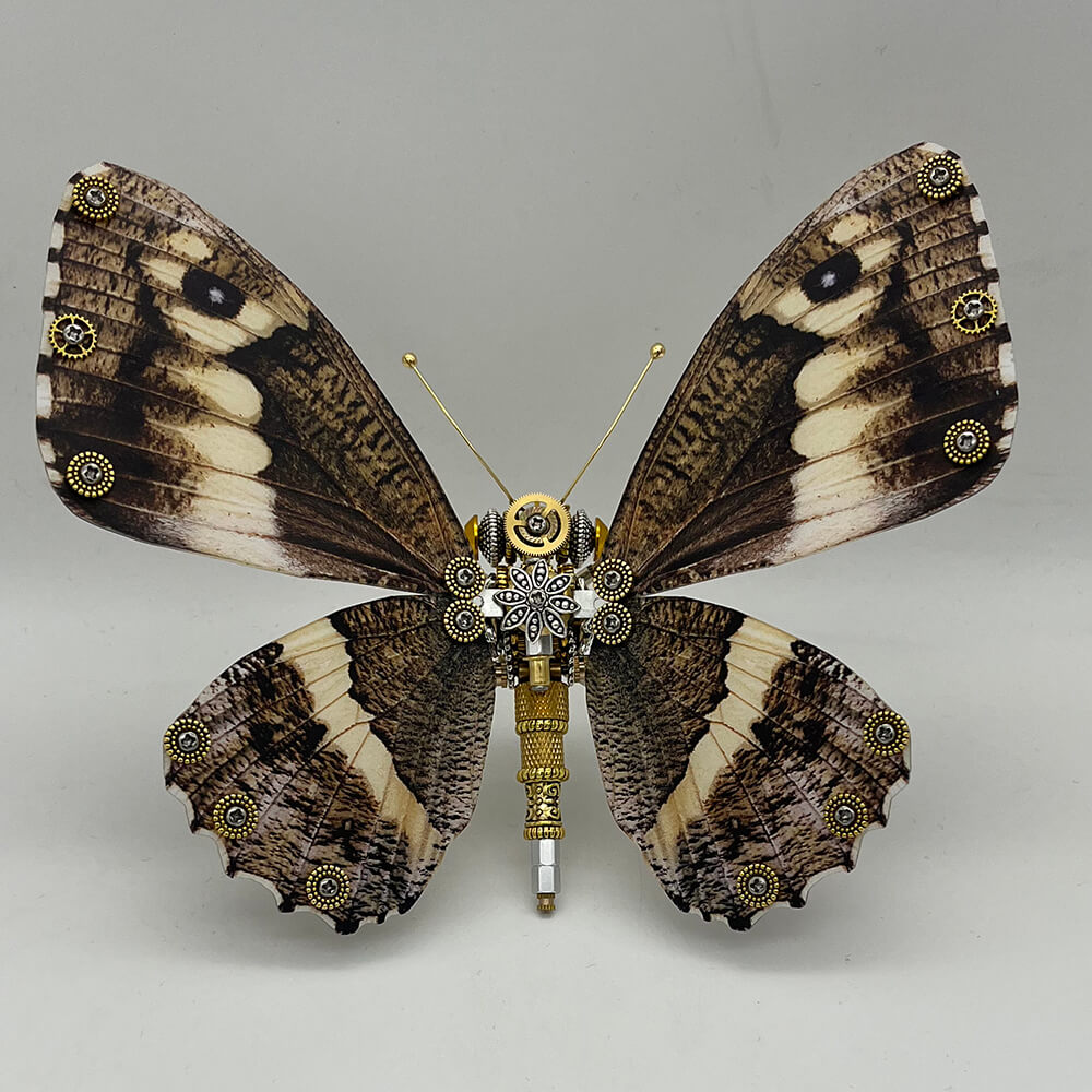 Mariposa Caligo Eurilochus Steampunk Metal 3D 200 piezas